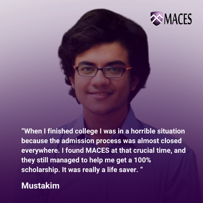 student testimonial